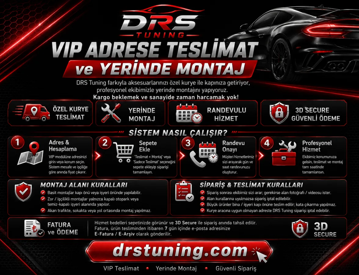 DRS Tuning Kampanyası Afişi