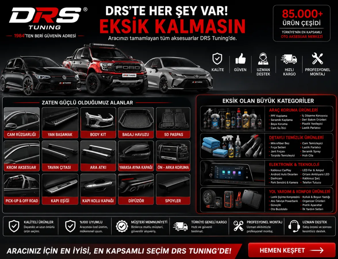 DRS Tuning Kampanyası Afişi